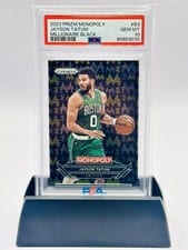2023-24 Panini Prizm Monopoly Millionaire Black Jayson Tatum #B3 card