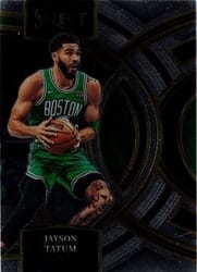 2023-24 Panini Select Base Set Jayson Tatum #156 card