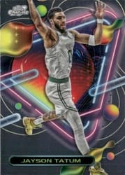 2023-24 Topps Chrome Cosmic Base Set Jayson Tatum #6 card