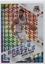 2024-25 Panini Mosaic Razzle Dazzle Jayson Tatum #8 card