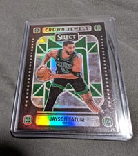 2024-25 Panini Select Crown Jewels Jayson Tatum #10 card