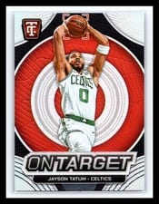 2024-25 Panini Totally Certified On Target Jayson Tatum #18 card