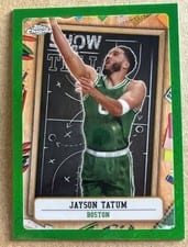 2024-25 Topps Chrome Show and Tell Jayson Tatum #ST-10 card