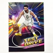 2024-25 Topps Chrome Test Drive Jayson Tatum #TD-2 card