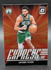 2024 Panini Donruss Optic Express Lane Jayson Tatum #9 card