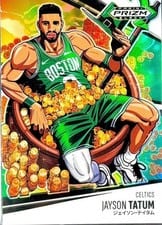2024 Panini Prizm Black Manga Jayson Tatum #11 card