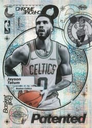 2025-26 Topps Chrome Patented Jayson Tatum #PD-7 card