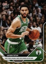 2025 Topps Jayson Tatum #1 card