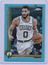 2025 Topps Chrome Jayson Tatum #49 card