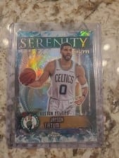 2025 Topps Chrome Serenity Jayson Tatum #SY-7 card