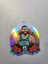 2025 Topps Holiday Oversized Die-Cut Ornament Jayson Tatum #DCO-JT card