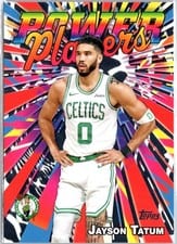 2025 Topps Power Player Jayson Tatum #PP-5 card