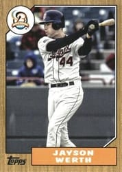 2024 Topps Pro Debut MiLB Legends Jayson Werth #MILB-1 card