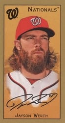 2025 Topps T205 Base Set Jayson Werth card