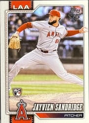 2026 Topps Base Set Jayvien Sandridge #511 card