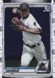 2020 Bowman Chrome Prospects Jazz Chisholm #BCP-72 card