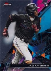 2021 Finest Base Set Jazz Chisholm #40 card