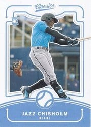 2021 Panini Chronicles Classics Jazz Chisholm #17 card