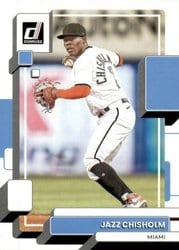2022 Donruss Base Set Jazz Chisholm #106 card