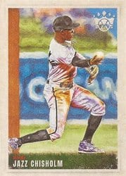 2022 Panini Diamond Kings Base Set Jazz Chisholm #24 card