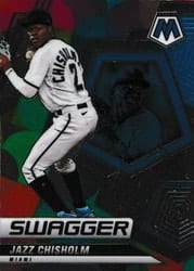 2022 Panini Mosaic Swagger Jazz Chisholm #SW-4 card