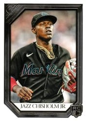 2021 Topps Gallery Base Set Jazz Chisholm Jr. #36 card