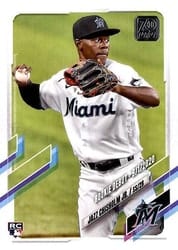 2021 Topps Update Base Set Jazz Chisholm Jr. #US114 card