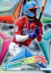 2022 Topps Chrome Future Stars Jazz Chisholm Jr. #FS-12 card