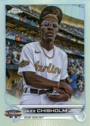 2022 Topps Chrome Update 2022 All-Star Game Jazz Chisholm Jr. #ASGC-8 card