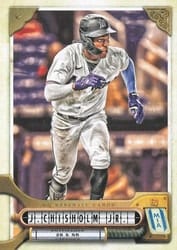 2022 Topps Gypsy Queen Base Set Jazz Chisholm Jr. #37 card