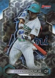 2023 Bowman's Best Base Set Jazz Chisholm Jr. #21 card