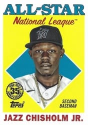 2023 Topps 1988 Topps All-Stars Jazz Chisholm Jr. #88AS-24 card