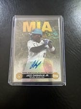 2024 Topps City to City Autographs Jazz Chisholm Jr. #C2C-JC card