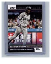 2025 Topps 2024 Greatest Hits Jazz Chisholm Jr. #GH-14 card