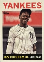 2025 Topps Archives Base Set Jazz Chisholm Jr. #65 card