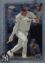 2025 Topps Chrome Base Set Jazz Chisholm Jr. #283 card
