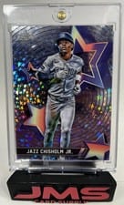 2025 Topps Cosmic Chrome StarFractor Jazz Chisholm Jr. #SF-30 card