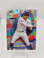 2025 Topps Finest Jazz Chisholm Jr. #187 card
