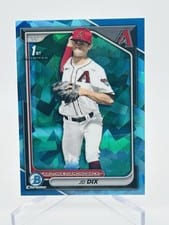 2024 Bowman Draft Sapphire Edition Base Set JD Dix #BDC-35 card