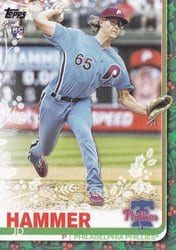 2019 Topps Holiday Base Set JD Hammer #HW7 card