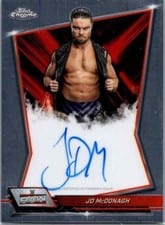 2026 Topps Chrome WWE Red Brand Autographs JD McDonagh #RBA-JDM card