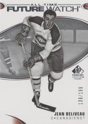 2020-21 SP Signature Edition Legends Base Set Jean Beliveau #442 card