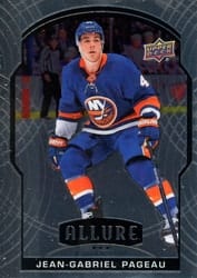 2020-21 Upper Deck Allure Base Set Jean-Gabriel Pageau #30 card