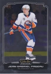2022-23 O-Pee-Chee Platinum Base Set Jean-Gabriel Pageau #30 card