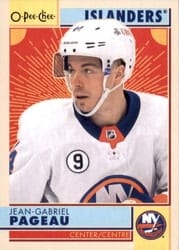 2022-23 O-Pee-Chee Retro Jean-Gabriel Pageau #30 card