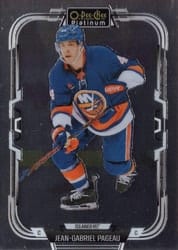 2025-26 O-Pee-Chee Platinum Base Set Jean-Gabriel Pageau #124 card
