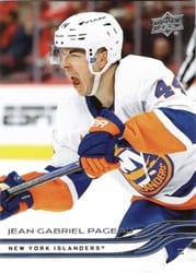 2025-26 Upper Deck Base Set Jean-Gabriel Pageau #106 card