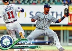 2018 Topps Base Set Jean Segura #144 card