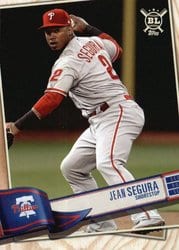 2019 Topps Big League Base Set Jean Segura #155 card