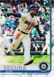 2019 Topps Chrome Sapphire Edition Base Set Jean Segura #21 card